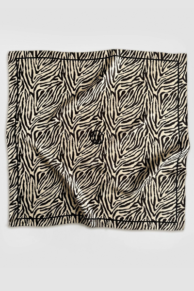 Le Scarf Zebra Silk Scarf